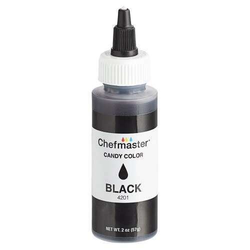 2oz Oil Based Chocolate Colouring - Black